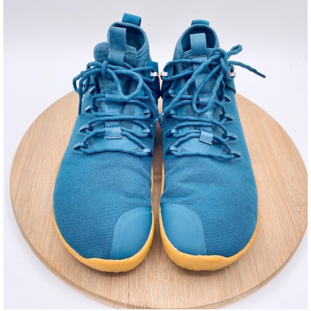Vivo Barefoot Blue Hi Top Minimalist Sneakers - Picture 2 of 11